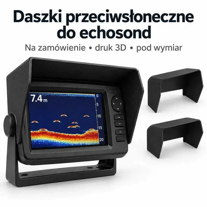 Osłona przeciwsłoneczna do echosondy Humminbird SOLIX 12 — zdjęcie 2